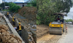 Rehabilitasi Jalan Sambera–Santan–Bontang Berjalan, Fokus pada Perkuatan Struktur dan Keselamatan