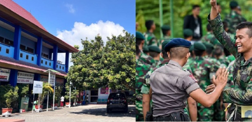 Kepala Sekolah SD Negeri 002 Bontang Utara. (Doc. Ist)