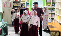 SDN 006 Bontang Selatan Intensif Latihan Jelang Lomba PMR PMI Bontang