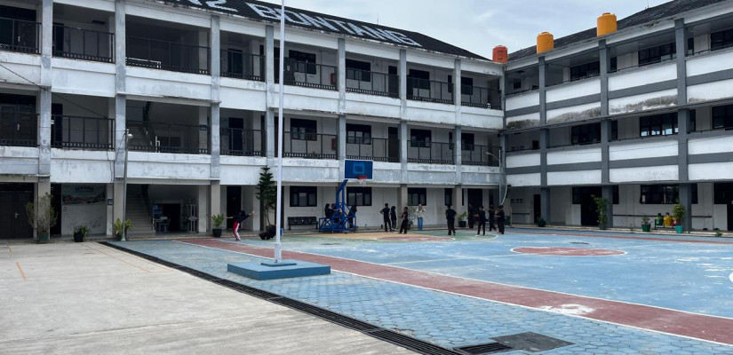 Gedung SMP Negeri 2 Bontang, Tanjung Laut, Bontang Selatan. (IST)