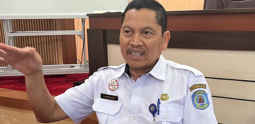 Sekretaris Disdikbud Bontang Saparuddin. (Doc. Populismedia)