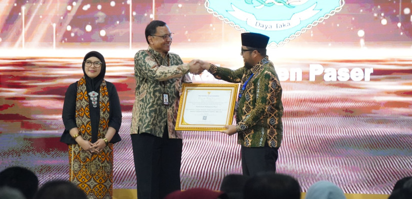 Dinas Kearsipan Paser Bawa Pulang Penghargaan Simpul Jaringan Nasional