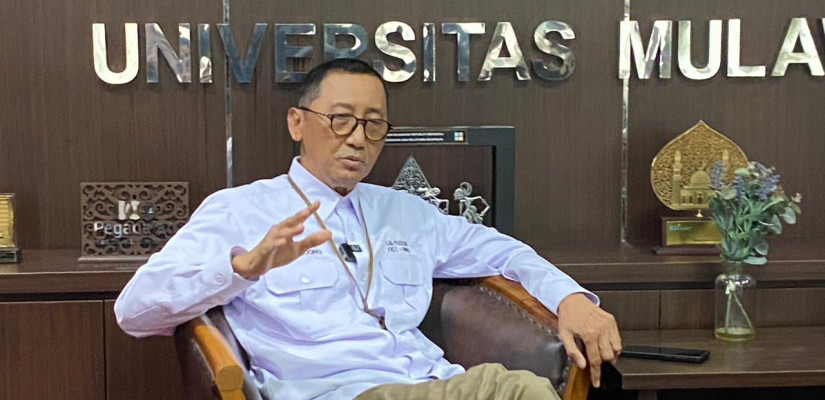 Ketua Panitia Pemilihan Rektor Unmul, Mustofa Agung Sardjono. Foto: Selasar/Boy