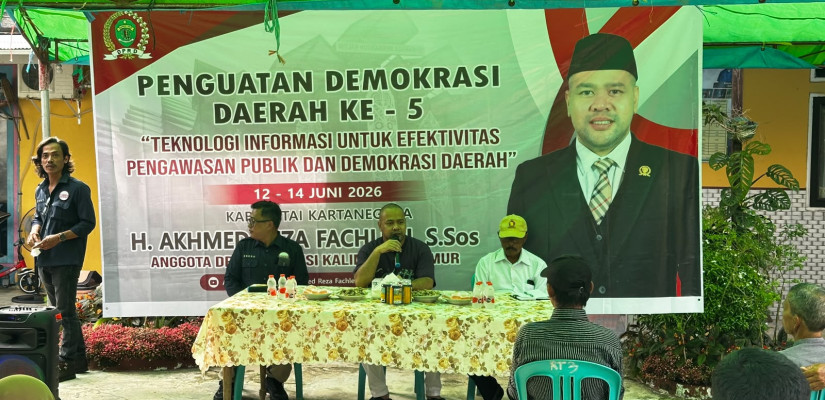 Agenda PDD Wakil Ketua Komisi III DPRD Kaltim, Akhmed Reza Fachlevi, di Desa Giri Agung.