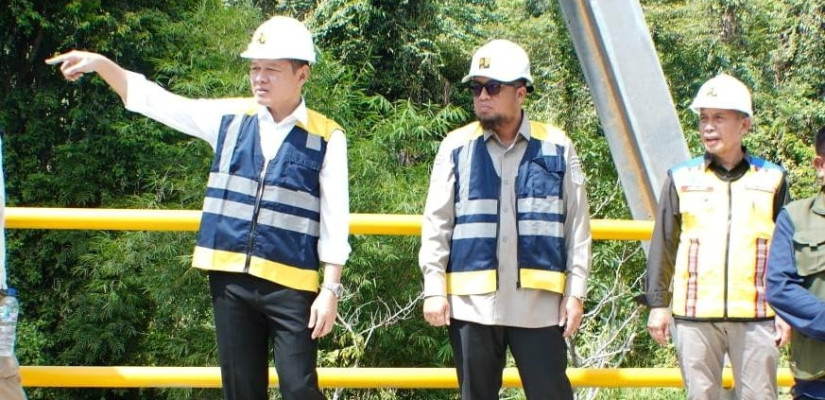 Usai Jembatan Sei Kasungai, Bupati Paser Minta PT Kideco Sumbangkan Pembangunan Jembatan Ke Rantau Layung