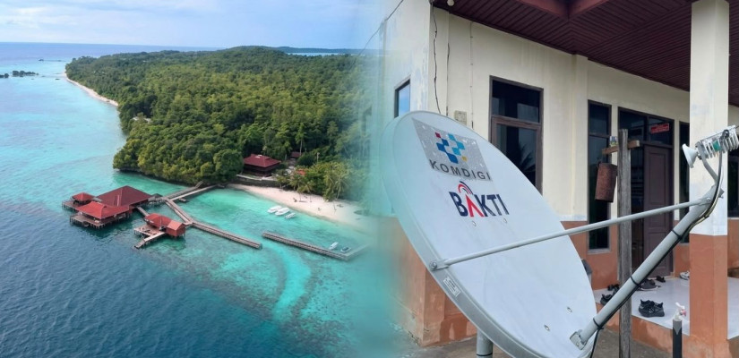 Dilema Internet di Pulau Maratua: BAKTI Komdigi Jawab Tantangan Susah Sinyal