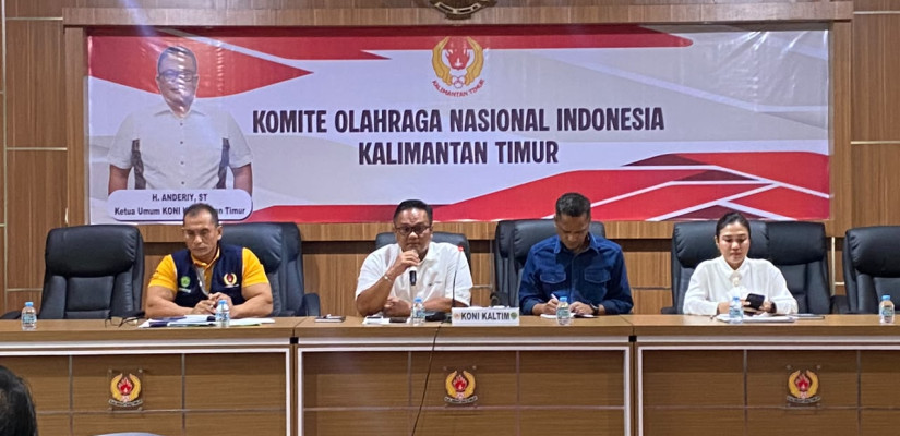 KONI Kaltim Rangkul 47 Cabor, Bahas Pembinaan hingga Keterbatasan Anggaran