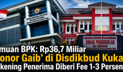 Temuan BPK: Rp36,7 Miliar "Honor Gaib" di Disdikbud Kukar, Rekening Penerima Diberi Fee 1-3 Persen