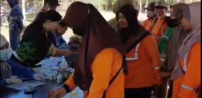 DLH Bulungan Periksa Kesehatan Lebih dari 270 Petugas Kebersihan Setiap Tahun