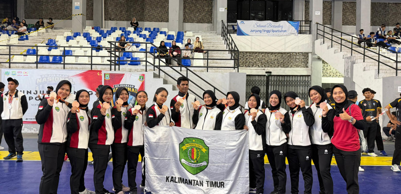 Minim Lapangan Indoor, Hoki Kaltim Bawa Pulang Perak dan Perunggu dari Kejurnas Banten