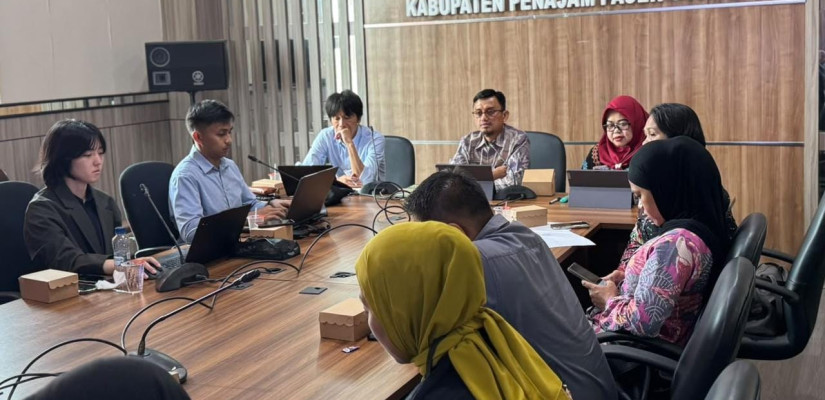 Kunjungan JICA ke Bapelitbang PPU. (Istimewa)