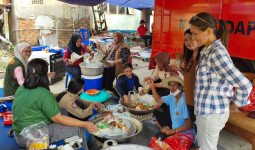 Bangun Dapur Umum, Pemkab Kukar Siapkan 300 Porsi Korban Kebakaran di Melayu