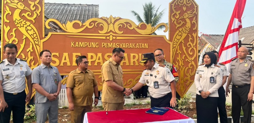 Bupati Kukar Tandatangani Prasasti SAE PasTarung, Dukung Pembinaan Warga Binaan