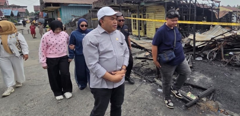 Usai Tinjau Kebakaran Loa Ipuh, Ahmad Yani Dorong Sosialisasi Pencegahan